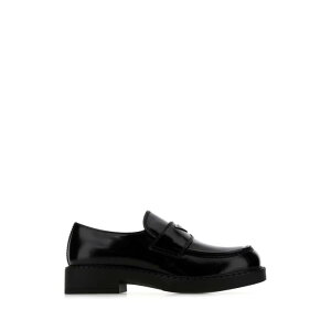Prada v_ Y [t@[ 2DE127055F0002 Black leather loafers Black 71/2 81/2 7 10 11 8 9 6 5 5.5 6.5 7.5 8.5 9.5 yE֐ōz