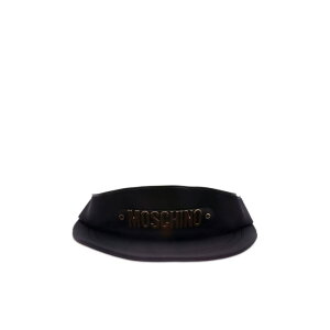 MOSCHINO XL[m fB[X {fBExgobO 773682071555 Macro Visor Hat belt bag Black onesize yE֐ōz