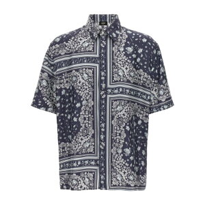 FENDI tFfB Y VcEuEX FS0795AUVQF0U6K 'Coral Bandana' shirt Multicolor 39cm 40cm 41cm 42cm 39 40 36 37 38 41 42 43 44 45 46 47 yE֐ōz