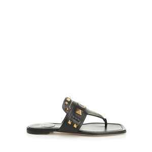 Valentino Garavani @eBm fB[X T_ 6W2S0LQ8ZQF0NO "Plaster Caster" flip-flop Black EU36 EU37 EU40 EU34 EU35 EU38 EU39 EU41 EU42 37 36 40 37.5 yE֐ōz