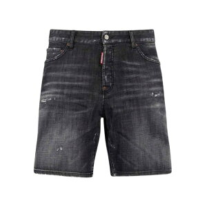 Dsquared2 �f�B�[�X�N�G�A�[�h �����Y �V���[�g�p���c S74MU0964S30357900 Marine Shorts Black 50 52 46 48 44 �y���������E�֐ō��z