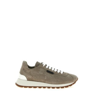 Brunello Cucinelli �u���l���E�N�`�l�� ���f�B�[�X �X�j�[�J�[ MZSFG2110C5859 Shiny Tab sneakers Gray 381/2 IT361/2 IT37 IT371/2 IT38 IT381/2 IT39 IT391/2 IT40 IT41 37 36 38 39 38.5 40 41 39.5 37.5 36.5 �y���������E�֐ō��z