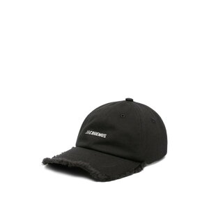 JACQUEMUS �W���b�N���X ���f�B�[�X �X�q ACU00452DAW00092990 JACQUEMUS Hats Black Blacks and greys 58 60 56 �y���������E�֐ō��z
