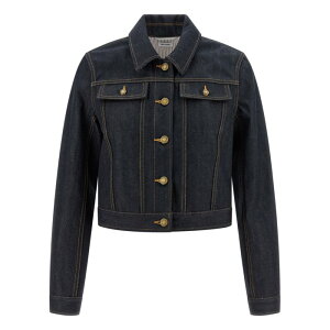 Thom Browne �g���E�u���E�� ���f�B�[�X �J�W���A���W���P�b�g FBC948UF1101415 Japanese Selvedge denim jacket Blue IT38 IT40 40 42 38 �y���������E�֐ō��z