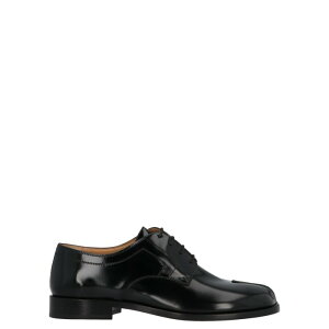 Maison Margiela ] }WF Y [XAbv S97WQ0052P3827H8396 'Tabi' lace up shoes Black IT41 IT42 IT40 IT43 IT44 IT45 44 41 40 42 39 43 45 yE֐ōz