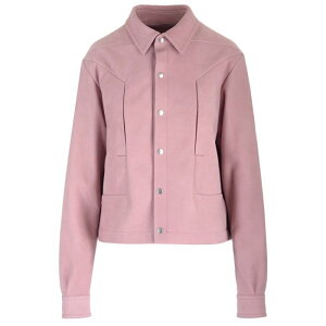 Rick Owens ���b�N �I�E�G���X ���f�B�[�X ���U�[&�t�@�[�W���P�b�g�E�R�[�g RP01D2718LCK63 Alice Strobe leather jacket Rose IT38 IT32 IT34 IT36 IT40 IT42 IT44 IT46 IT48 IT50 IT52 IT54 IT56 38 �y���������E�֐ō��z