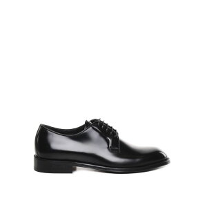 Dsquared2 fB[XNGA[h Y [XAbv LUM0085249000012124 Leather classic shoes with logo Black 39 41 44 40 yE֐ōz