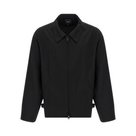 Y-3 ワイスリー メンズ カジュアルジャケット JZ0898BLACK 'Bluson' overshirt Black L M XL S 【送料無料・関税込】