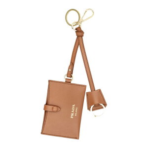 Prada �v���_ ���f�B�[�X �L�[�����O�E�L�[�P�[�X 1TL562ASKF0046 Prada Keychains Brandy Light and natural onesize �y���������E�֐ō��z