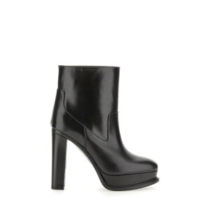 Alexander McQUEEN �A���L�T���_�[�E�}�b�N�C�[�� ���f�B�[�X �u�[�c 734969WHSW01000 PLATFORM BOOTS BLACK 371/2 39 40 38 36 37 �y���������E�֐ō��z