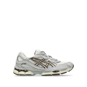 ASICS �A�V�b�N�X �����Y �X�j�[�J�[ 1203A383M114CREAMCEMENT GEL-NYC MESH AND SUEDE SNEAKERS CREAM/CEMENT GREY 8.5 9.5 10 10.5 11 �y���������E�֐ō��z