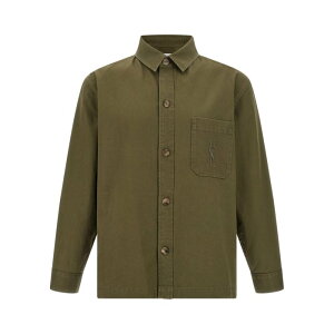 yyVubNtCf[ő80%OFF+P2{~zSaint Laurent T[ Y VcEuEX 838697Y253W3530 'Cassandre' overshirt Green S M L XL 2XL 3XL 4XL 5XL XS 2XS yE֐ōz