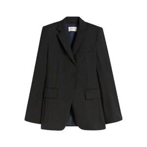 Sportmax �X�|�[�c�}�b�N�X ���f�B�[�X �u���U�[�E�W���P�b�g 2522046012600003 Ranghi Stretch Wool Jacket By Black 40 38 42 44 �y���������E�֐ō��z