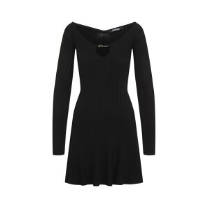 JACQUEMUS �W���b�N���X ���f�B�[�X �����s�[�X�E�h���X�E�I�[���C������ 241KN3562358990 Pralu mini dress Black FR30 FR32 FR34 FR36 FR38 FR40 FR42 FR44 FR46 FR48 FR50 FR52 FR54 36 38 40 42 34 32 �y���������E�֐ō��z
