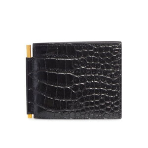 TOM FORD gtH[h Y zEJ[hP[X Y0412LCL439G1N001 LEATHER BIFOLD WALLET Black onesize yE֐ōz