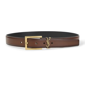 Saint Laurent �T�����[���� ���f�B�[�X �x���g�E�T�X�y���_�[ 789588AAFOC2955 2955 DK WET CLAY 75 80 85 70 �y���������E�֐ō��z