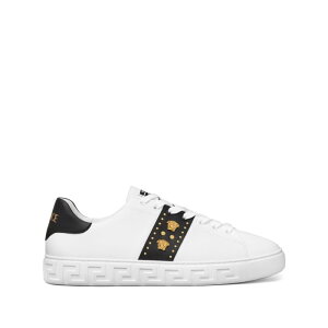 VERSACE ���F���T�[�`�F �����Y �X�j�[�J�[ 10144601A130652W02V Versace Sneakers 411/2 421/2 40 41 42 43 44 45 �y���������E�֐ō��z