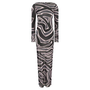 Emilio Pucci �G�~���I�v�b�` ���f�B�[�X �����s�[�X�E�h���X�E�I�[���C������ 5UJI355U749047 Tulle dress Multicolor IT38 IT40 IT42 IT44 IT46 38 40 42 44 46 �y���������E�֐ō��z