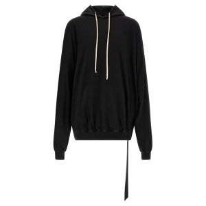 Rick Owens DRKSHDW ���b�N �I�E�G���X �_�[�N�V���h�E �����Y �X�E�F�b�g�E�t�[�f�B�[ DU01F4282RNP09 'Hun' hoodie Black onesize �y���������E�֐ō��z