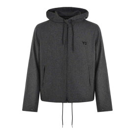 Y-3 ワイスリー メンズ スウェット・フーディー JE3429 Sweatshirt Wool Blend Grey XS 【送料無料・関税込】