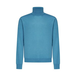 Valentino Garavani @eBm Y jbgEZ[^[EJ[fBK 5V0KC31RAD1575 Valentino Sweaters Blue Blue and green L M XL yE֐ōz