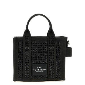 Marc Jacobs �}�[�N �W�F�C�R�u�X ���f�B�[�X �g�[�g�o�b�O 2R3HCR098H01008 'The Crystal Canvas Crossbody Tote' crossbody bag Black onesize �y���������E�֐ō��z
