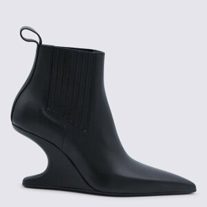 Rick Owens ���b�N �I�E�G���X ���f�B�[�X �u�[�c RP01F6879LOOEC09 Rick Owens Boots Light Grey Blacks and greys 381/2 36 37 38 39 40 �y���������E�֐ō��z