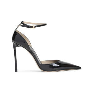 TOM FORD �g���t�H�[�h ���f�B�[�X �p���v�X�E�n�C�q�[�� W3849LCL072PNAA VERTIGO PATENT LEATHER DECOLLETE WITH ANKLE STRAP Black 381/2 IT36 IT37 IT38 IT39 IT40 36 37 38 39 40 38.5 34 �y���������E�֐ō��z