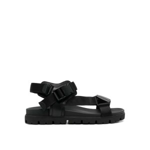 Prada �v���_ �����Y �T���_�� 2X30553L74F0632 Buckle-fastening open-toe sandals Black 12 10 5 6 7 8 9 �y���������E�֐ō��z