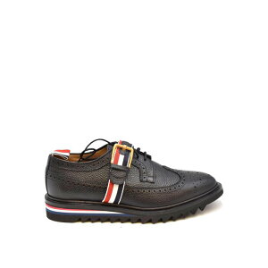 yyVubNtCf[ő80%OFF+P2{~zThom Browne gEuE Y [t@[ MFD125A00198001 Derby loafers Black 40 yE֐ōz