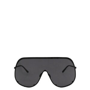 Rick Owens ���b�N �I�E�G���X �����Y �T���O���X�E�A�C�E�F�A RG0000006GBLKB0909 'Shield' sunglasses Black onesize �y���������E�֐ō��z