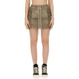 Rick Owens DRKSHDW ���b�N �I�E�G���X �_�[�N�V���h�E ���f�B�[�X �X�J�[�g DS01D1344SCF08 MINI LIDO SKIRT DENIM M S L �y���������E�֐ō��z
