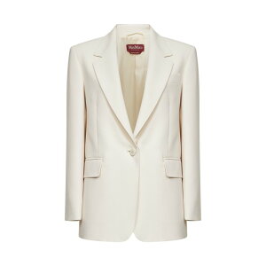 Max Mara Studio �}�b�N�X�}�[�� �X�e���f�B�I ���f�B�[�X �u���U�[�E�W���P�b�g 2616041025600MSTBOSCO060 Max Mara Studio Jackets Beige Light and natural 40 42 44 46 �y���������E�֐ō��z