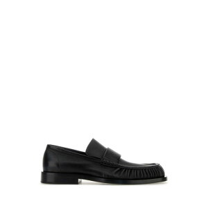 yyVX[p[Z[ ő80%OFF+P2{~zJil Sander WT_[ Y [t@[ J32WR0017P4835001 Black leather loafers Black 43 42 41 40 44 45 yE֐ōz