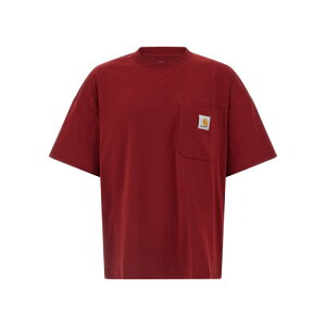 Carhartt WIP �J�[�n�[�g �����Y T�V���c�E�J�b�g�\�[ I035523H8XX 'Work Pocket' T-shirt Red L M S XL 3XL 4XL 5XL XS 2XL 2XS �y���������E�֐ō��z