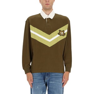 HUGO BOSS �q���[�S�{�X �����Y �|���V���c 5054295810270364355 POLO SHIRT WITH COLLEGE STYLE LOGO GREEN M S �y���������E�֐ō��z