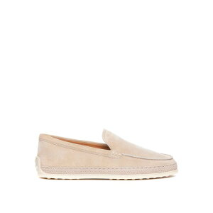 Tod's gbY fB[X [t@[ XXW92K0HU30M8WC606 Beige loafers round toe logo Beige 39 40 37.5 36 37 38 yE֐ōz