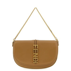 FENDI �t�F���f�B ���f�B�[�X �n���h�o�b�O�E�V�����_�[�o�b�O 8M0529ANSSF19P8 'Fendigraphy' Wallet on Chain Beige onesize �y���������E�֐ō��z