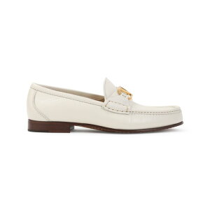 Valentino Garavani ���@�����e�B�m ���f�B�[�X ���[�t�@�[ 6W2S0LM0QCQ098 Ivory leather VLogo loafers White 37 36 41 39.5 39 38 37.5 38.5 40 41.5 �y���������E�֐ō��z
