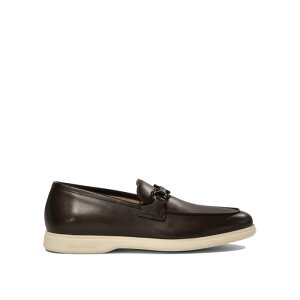 FERRAGAMO tFK Y [t@[ 0774494 Loafers & Slippers Brown 71/2 81/2 91/2 6 7 7.5 8 9 10 8.5 9.5 yE֐ōz