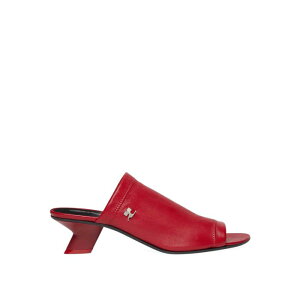Courreges �N���[�W�� ���f�B�[�X �T���_�� 125SSD031AG00294015 Wet Stretch Mules Red 37 36 39 38 �y���������E�֐ō��z