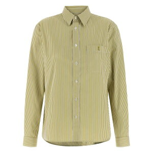 Saint Laurent �T�����[���� ���f�B�[�X �V���c�E�u���E�X 861080Y260D3302 'Cassandre' shirt Green FR34 FR36 FR38 FR40 FR30 FR32 FR42 FR44 FR46 FR48 FR50 FR52 FR54 FR56 FR58 �y���������E�֐ō��z