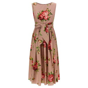Dolce & Gabbana �h���`�F�K�b�o�[�i ���f�B�[�X �����s�[�X�E�h���X�E�I�[���C������ F612PTHS5UTHF5ZN 'Bouquet Rose' dress Pink IT34 IT36 IT38 IT40 IT42 IT44 IT46 IT48 IT50 IT52 IT54 42 44 38 40 46 48 50 �y���������E�֐�