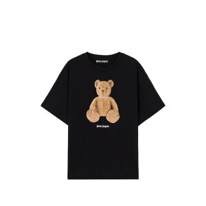 Palm Angels �p�[���G���W�F���X �����Y T�V���c�E�J�b�g�\�[ PMAA109S26JER00A1060 T-shirt Palm Angels BLACK L M S XL 2XL XS �y���������E�֐ō��z