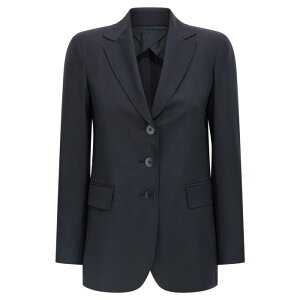 Max Mara Studio �}�b�N�X�}�[�� �X�e���f�B�I ���f�B�[�X �u���U�[�E�W���P�b�g 2526046101600008 'Nice' blazer Blue IT38 IT40 IT42 IT48 �y���������E�֐ō��z