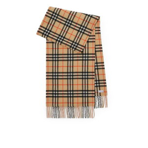 Burberry o[o[ fB[X XJ[tE}t[ 8096537B9719 CHECK CASHMERE SCARF Nude & Neutrals onesize yE֐ōz