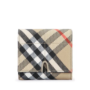 Burberry �o�[�o���[ ���f�B�[�X ���z�E�J�[�h�P�[�X 8099218B9368 LS SNIP COMPACT WALLET CJ1 SANDIPCHECK onesize �y���������E�֐ō��z
