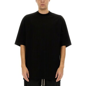 Rick Owens ���b�N �I�E�G���X �����Y T�V���c�E�J�b�g�\�[ RU01E5249BA09 JUMBO T-SHIRT BLACK M S XL L �y���������E�֐ō��z