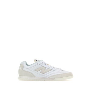 JUNYA WATANABE �W������ ���^�i�x �����Y �X�j�[�J�[ WMK102S24WHITE White leather Junya Watanabe X New Balance sneakers White 7 8 9 10 11 �y���������E�֐ō��z