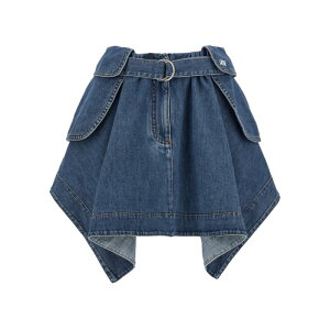 LOEWE ���G�x ���f�B�[�X �X�J�[�g S540Y1EX035140 Cargo skirt Light Blue FR30 FR32 FR34 FR36 FR38 FR40 FR42 FR44 FR46 FR48 FR50 FR52 FR54 FR56 FR58 36 38 40 �y���������E�֐ō��z